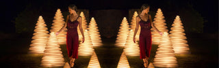 Collezione Vondom Chrismy. Alberi di Natale LED RGB ideati dal designer Ramon Esteve.