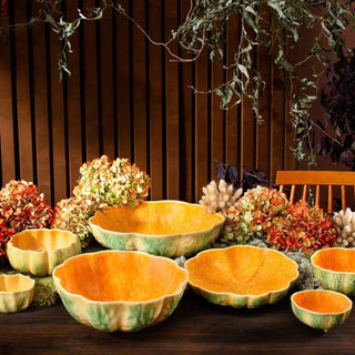 Bordallo Pinheiro Pumpkin piatto pasta diam. 26 cm. - Acquista ora su ShopDecor - Scopri i migliori prodotti firmati BORDALLO PINHEIRO design