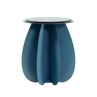 Ibride Gardenia Cholla sgabello Ibride Blu lavanda opaco 45 cm - Acquista ora su ShopDecor - Scopri i migliori prodotti firmati IBRIDE design