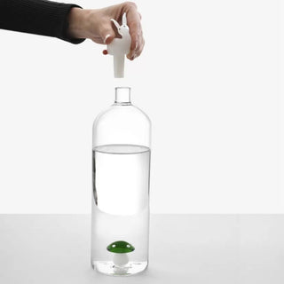 Ichendorf Alice bottiglia fungo verde & coniglio bianco by Alessandra Baldereschi - Acquista ora su ShopDecor - Scopri i migliori prodotti firmati ICHENDORF design