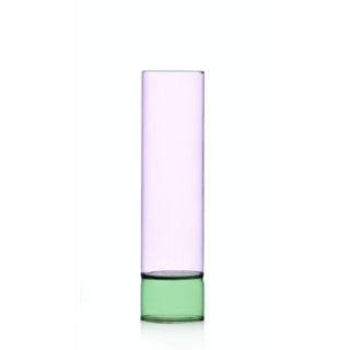 Ichendorf Bamboo Groove vaso verde-rosa h. 27 cm. by Anna Perugini - Acquista ora su ShopDecor - Scopri i migliori prodotti firmati ICHENDORF design