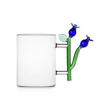 Ichendorf Botanica mug fiore blu by Alessandra Baldereschi - Acquista ora su ShopDecor - Scopri i migliori prodotti firmati ICHENDORF design