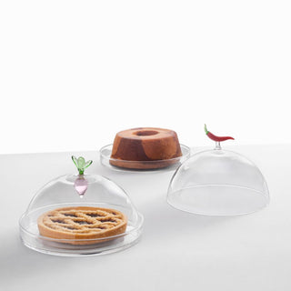 Ichendorf Vegetables cupola con piatto cipollotto by Alessandra Baldereschi - Acquista ora su ShopDecor - Scopri i migliori prodotti firmati ICHENDORF design