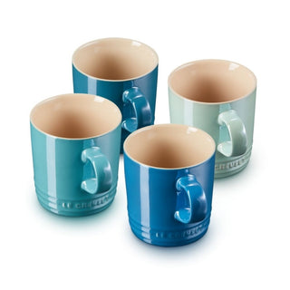 Le Creuset set 4 tazze mug London in gres vetrificato Le Creuset Metallics Toni Blu - Acquista ora su ShopDecor - Scopri i migliori prodotti firmati LECREUSET design