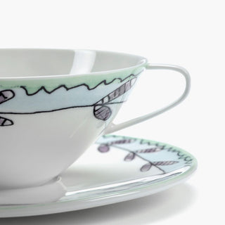 Marni by Serax Midnight Flowers tazza da tè con piattino - Acquista ora su ShopDecor - Scopri i migliori prodotti firmati MARNI BY SERAX design