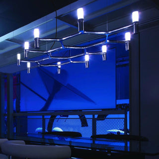 Nemo Lighting Crown Plana lampada a sospensione cromo Acquista i prodotti di NEMO CASSINA LIGHTING su Shopdecor