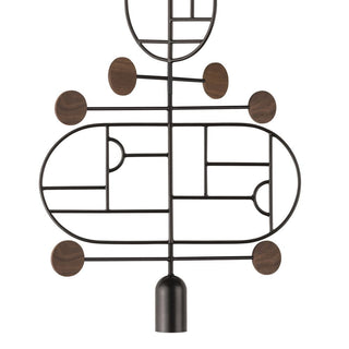 Nomon Wooden Dots lampada a sospensione struttura grafite 2 elementi - Acquista ora su ShopDecor - Scopri i migliori prodotti firmati NOMON design