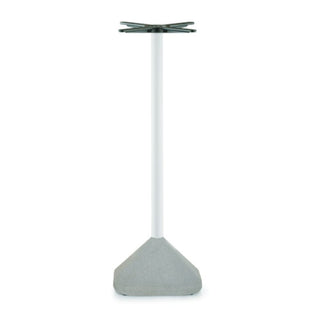 Pedrali Concrete 855 base per tavolo in cemento con colonna bianca H.110 cm. - Acquista ora su ShopDecor - Scopri i migliori prodotti firmati PEDRALI design