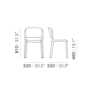 Pedrali Dome 260 sedia di design per esterno - Acquista ora su ShopDecor - Scopri i migliori prodotti firmati PEDRALI design