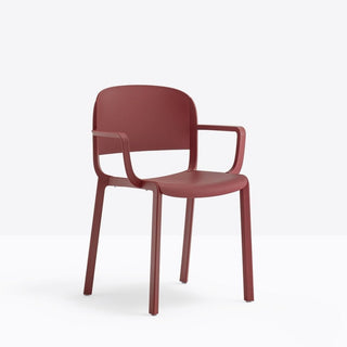 Pedrali Dome 265 sedia con braccioli per esterno Pedrali Rosso RO400E - Acquista ora su ShopDecor - Scopri i migliori prodotti firmati PEDRALI design
