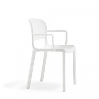 Pedrali Dome 265 sedia con braccioli per esterno Bianco - Acquista ora su ShopDecor - Scopri i migliori prodotti firmati PEDRALI design