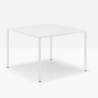 Pedrali Fabbrico TFA tavolo H.73.5 cm. con piano 100x100 cm. in acciaio verniciato bianco - Acquista ora su ShopDecor - Scopri i migliori prodotti firmati PEDRALI design