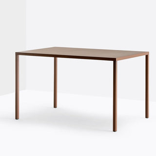 Pedrali Fabbrico TFA tavolo H.73.5 cm. con piano 120x80 cm. in acciaio verniciato ruggine - Acquista ora su ShopDecor - Scopri i migliori prodotti firmati PEDRALI design