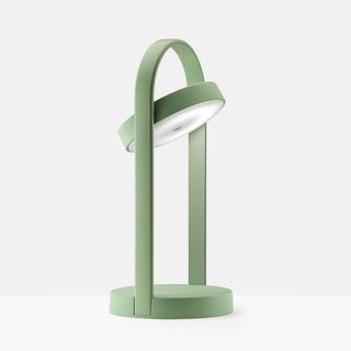 Pedrali Giravolta 1799 lampada da tavolo portatile outdoor H.33 cm. Pedrali Verde VE100E - Acquista ora su ShopDecor - Scopri i migliori prodotti firmati PEDRALI design