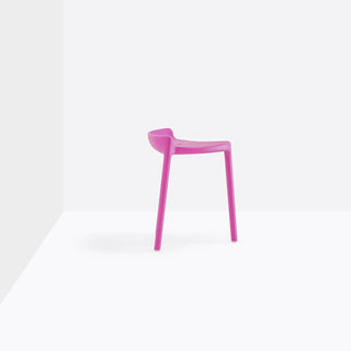 Pedrali Happy 491 sgabello in plastica con seduta H.45 cm. - Acquista ora su ShopDecor - Scopri i migliori prodotti firmati PEDRALI design