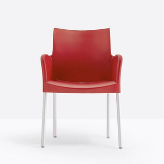 Pedrali Ice 850 sedia con braccioli in polipropilene Pedrali Rosso RO400E - Acquista ora su ShopDecor - Scopri i migliori prodotti firmati PEDRALI design