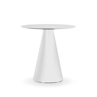 Pedrali Ikon 865 tavolo con piano stratificato diam.70 cm. Bianco - Acquista ora su ShopDecor - Scopri i migliori prodotti firmati PEDRALI design