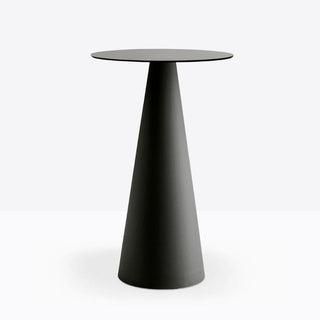 Pedrali Ikon 867 tavolo con piano stratificato diam.70 cm. Nero - Acquista ora su ShopDecor - Scopri i migliori prodotti firmati PEDRALI design