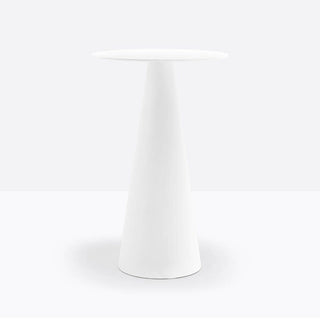 Pedrali Ikon 867 tavolo con piano stratificato diam.70 cm. Bianco - Acquista ora su ShopDecor - Scopri i migliori prodotti firmati PEDRALI design