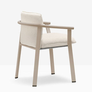 Pedrali Lamorisse 3684 sedia in alluminio con cuscino Pedrali Sabbia SA200E - Acquista ora su ShopDecor - Scopri i migliori prodotti firmati PEDRALI design