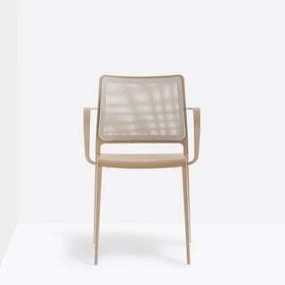 Pedrali Mya 706/2 sedia con braccioli e schienale in textilene Pedrali Sabbia SA100E - Acquista ora su ShopDecor - Scopri i migliori prodotti firmati PEDRALI design