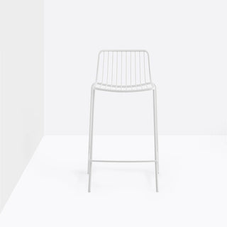 Pedrali Nolita 3657 sgabello da giardino con seduta H.65 cm. Bianco - Acquista ora su ShopDecor - Scopri i migliori prodotti firmati PEDRALI design