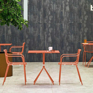 Pedrali Nolita 5454 tavolo con piano 60x60 cm. - Acquista ora su ShopDecor - Scopri i migliori prodotti firmati PEDRALI design
