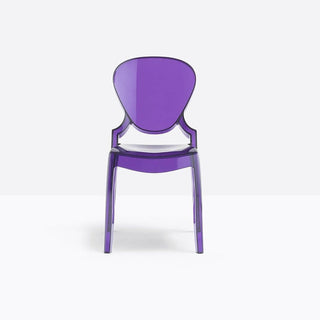Pedrali Queen 650 sedia impilabile Pedrali Viola trasparente VL - Acquista ora su ShopDecor - Scopri i migliori prodotti firmati PEDRALI design