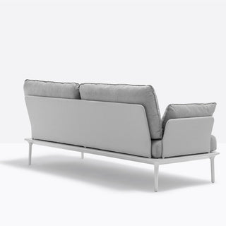 Pedrali Reva divano a tre posti con cuscini laterali per esterni - Acquista ora su ShopDecor - Scopri i migliori prodotti firmati PEDRALI design