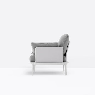 Pedrali Reva poltrona con cuscini laterali per esterni - Acquista ora su ShopDecor - Scopri i migliori prodotti firmati PEDRALI design