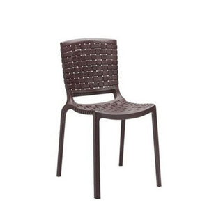 Pedrali Tatami 305 sedia da giardino Marrone - Acquista ora su ShopDecor - Scopri i migliori prodotti firmati PEDRALI design