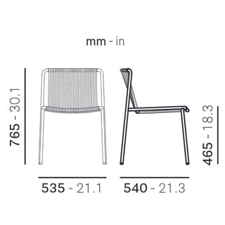 Pedrali Tribeca 3660 sedia da giardino - Acquista ora su ShopDecor - Scopri i migliori prodotti firmati PEDRALI design