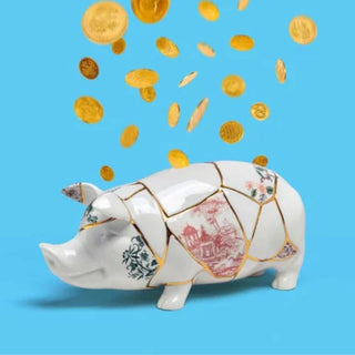 Seletti Kintsugi Piggy Bank salvadanio - Acquista ora su ShopDecor - Scopri i migliori prodotti firmati SELETTI design