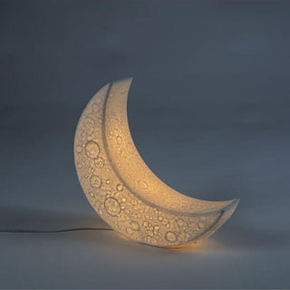 Seletti My Tiny Moon Lamp lampada da tavolo LED - Acquista ora su ShopDecor - Scopri i migliori prodotti firmati SELETTI design