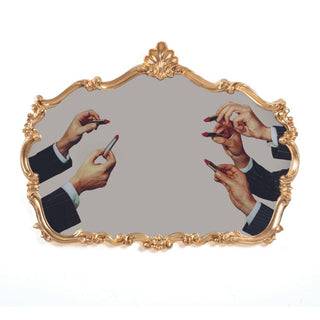 Seletti Toiletpaper Baroque Mirror specchio rossetti Acquista i prodotti di TOILETPAPER HOME su Shopdecor