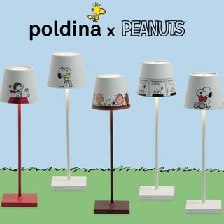 Zafferano Lampes à Porter Poldina x Peanuts lampada da tavolo Friends Acquista i prodotti di ZAFFERANO LAMPES À PORTER su Shopdecor