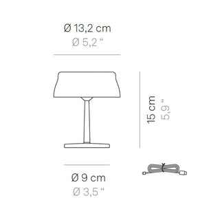 Zafferano Lampes à Porter Sister Light Mini Lampada da tavolo - Acquista ora su ShopDecor - Scopri i migliori prodotti firmati ZAFFERANO LAMPES À PORTER design