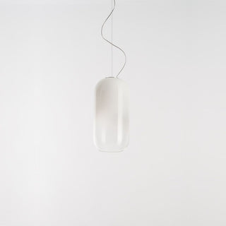 Artemide Gople Mini lampada a sospensione con struttura bianca Acquista i prodotti di ARTEMIDE su Shopdecor