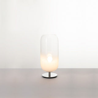 Artemide Gople Mini lampada da tavolo con struttura silver Artemide Gople Bianco Acquista i prodotti di ARTEMIDE su Shopdecor