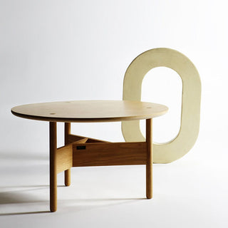 Atipico Orbital diam.70 cm tavolino in legno - Acquista ora su ShopDecor - Scopri i migliori prodotti firmati ATIPICO design
