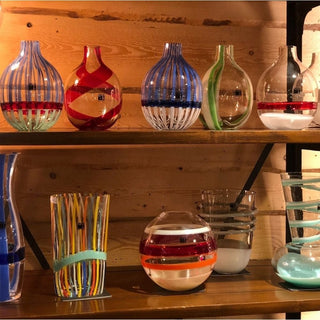 Carlo Moretti Singleflower 17.0306.2 vaso in vetro di Murano h 17 cm Acquista i prodotti di CARLO MORETTI su Shopdecor