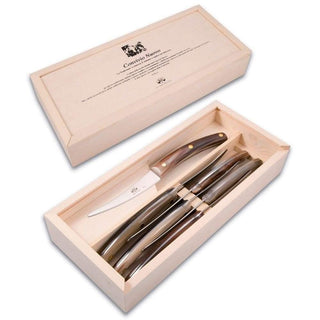 Coltellerie Berti Convivio Nuovo set 6 coltelli tavola 601 corno bue - Acquista ora su ShopDecor - Scopri i migliori prodotti firmati COLTELLERIE BERTI 1895 design