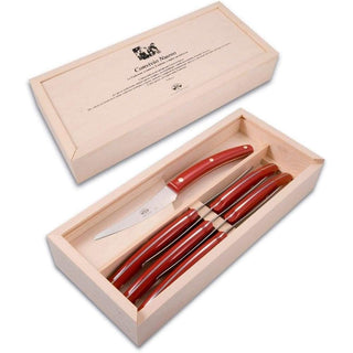 Coltellerie Berti Convivio Nuovo set 6 coltelli tavola 9619 rosso - Acquista ora su ShopDecor - Scopri i migliori prodotti firmati COLTELLERIE BERTI 1895 design