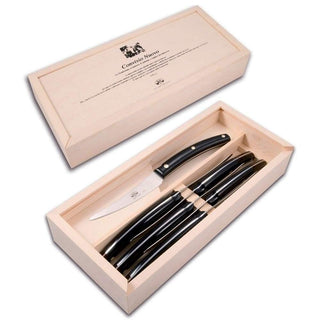 Coltellerie Berti Convivio Nuovo set 6 coltelli tavola 9626 nero Acquista i prodotti di COLTELLERIE BERTI 1895 su Shopdecor