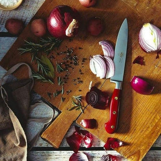 Coltellerie Berti Forgiati - Insieme set coltello chef 92395 rosso - Acquista ora su ShopDecor - Scopri i migliori prodotti firmati COLTELLERIE BERTI 1895 design