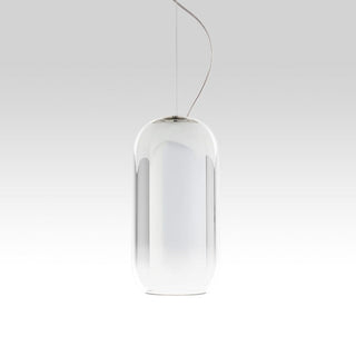 Artemide Gople lampada a sospensione con struttura silver Acquista i prodotti di ARTEMIDE su Shopdecor