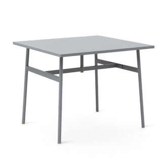 Normann Copenhagen Union tavolo con piano laminato 90x90 cm. e gambe in acciaio - Acquista ora su ShopDecor - Scopri i migliori prodotti firmati NORMANN COPENHAGEN design