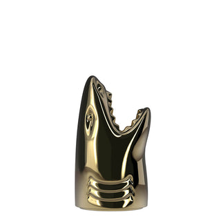 Qeeboo Killer portaombrelli metallizzato di design a forma di squalo Acquista i prodotti di QEEBOO su Shopdecor