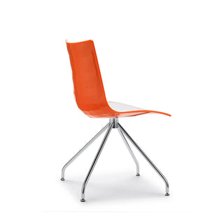 Scab Zebra Bicolore sedia girevole con trespolo by Luisa Battaglia Acquista i prodotti di SCAB su Shopdecor
