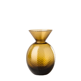 Venini Gemme 100.34 vaso rigadin h. 12 cm. - Acquista ora su ShopDecor - Scopri i migliori prodotti firmati VENINI design